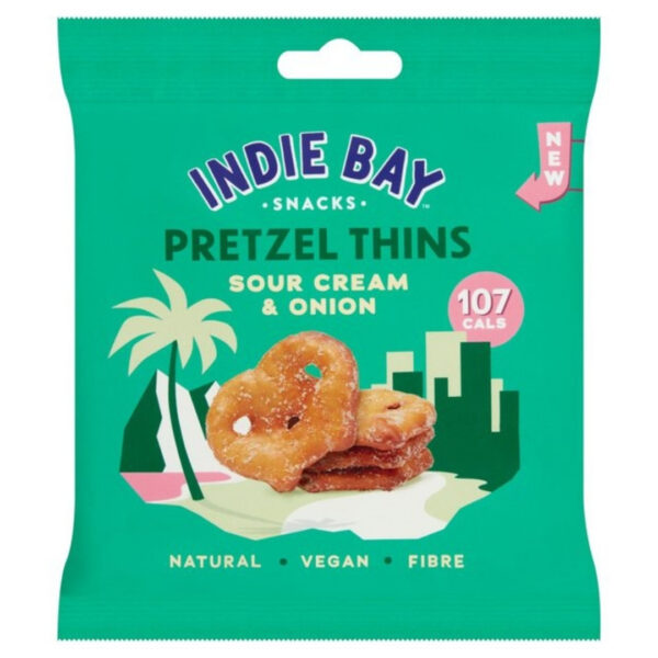indie bay pretzel thins vegan friendly