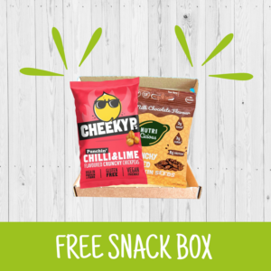free snack box with 2 healthy snacks
