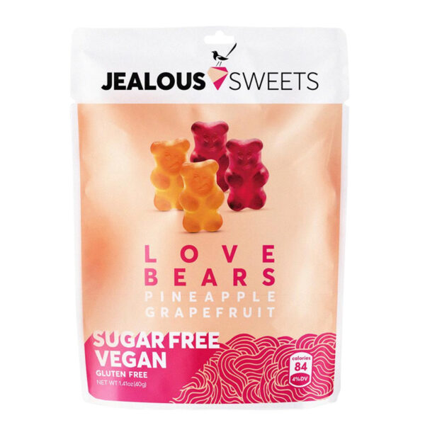 jealous sweets love bears sugar free vegan snack