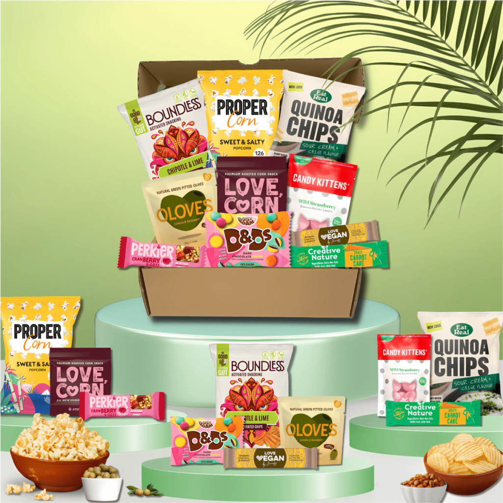 new vegan snack packs