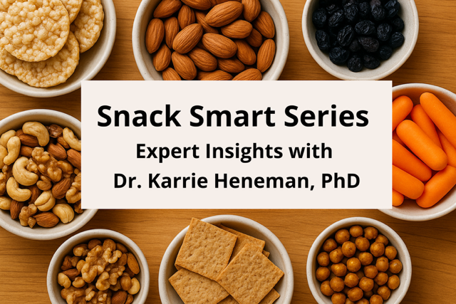Snack Smart Series with nutritionist