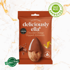Deliciously Ella Dipped Almonds - Chocolate Orange