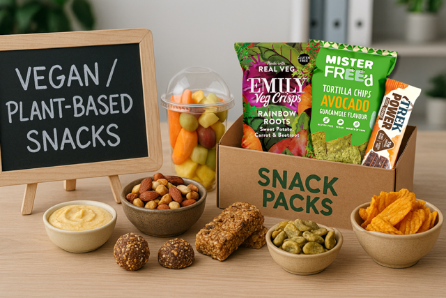 Vegan snacks for World Vegan Month