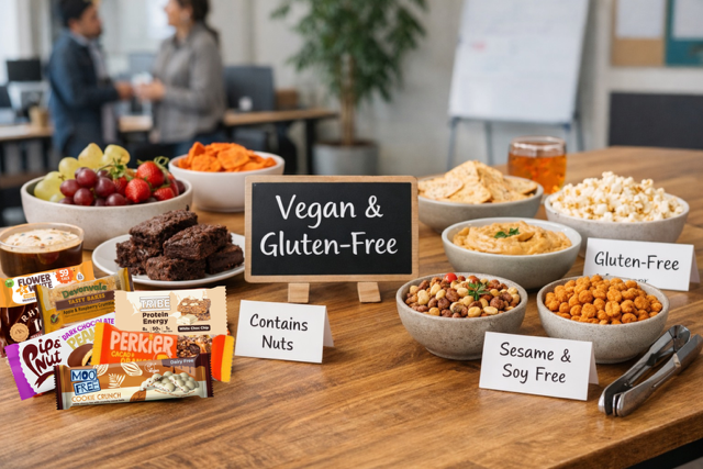 vegan and gluten free snacks that can be shared