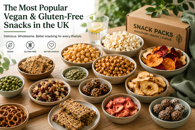What Are the Most Popular Vegan & Gluten-Free Snacks in the UK