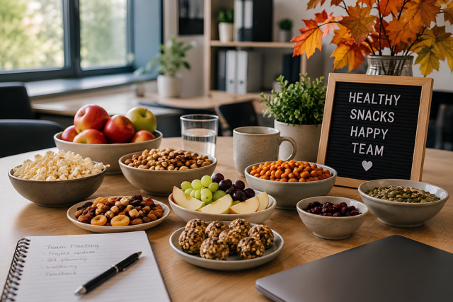 What Are the Best Healthy Office Snacks for Autumn